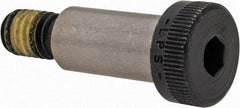 Value Collection - 1/2" Shoulder Diam x 1" Shoulder Length, 3/8-16 UNC, Hex Socket Shoulder Screw - 4140 Alloy Steel with Nylon Locking Patch, 5/16" Head Height x 3/4" Head Diam - Apex Tool & Supply