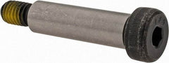 Value Collection - 1/2" Shoulder Diam x 1-3/4" Shoulder Length, 3/8-16 UNC, Hex Socket Shoulder Screw - 4140 Alloy Steel with Nylon Locking Patch, 5/16" Head Height x 3/4" Head Diam - Apex Tool & Supply