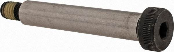 Value Collection - 1/2" Shoulder Diam x 2-3/4" Shoulder Length, 3/8-16 UNC, Hex Socket Shoulder Screw - 4140 Alloy Steel with Nylon Locking Patch, 5/16" Head Height x 3/4" Head Diam - Apex Tool & Supply