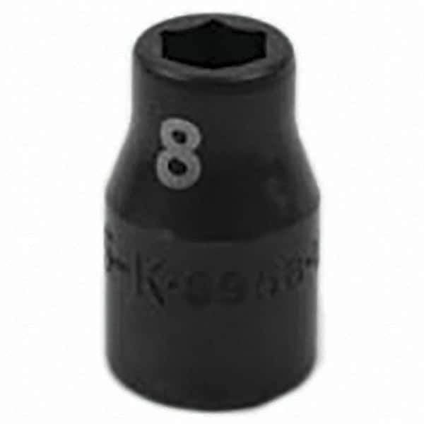 SK - Impact Socket - 3/8"DR 8MM IMPACT SOCKET - Apex Tool & Supply