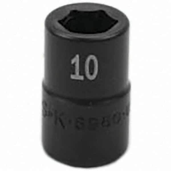 SK - Impact Socket - 3/8"DR 10MM IMPACT SOCKET - Apex Tool & Supply