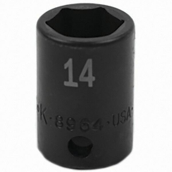 SK - Impact Socket - 3/8"DR 14MM IMPACT SOCKET - Apex Tool & Supply