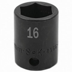 SK - Impact Socket - 3/8"DR 16MM IMPACT SOCKET - Apex Tool & Supply