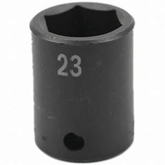SK - Impact Socket - 1/2"DR 23MM IMPACT SOCKET - Apex Tool & Supply