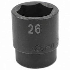 SK - Impact Socket - 1/2"DR 26MM IMPACT SOCKET - Apex Tool & Supply