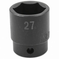 SK - Impact Socket - 1/2"DR 27MM IMPACT SOCKET - Apex Tool & Supply
