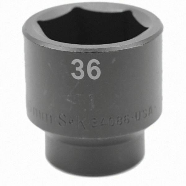 SK - Impact Socket - 1/2"DR 36MM IMPACT SOCKET - Apex Tool & Supply