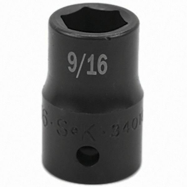 SK - Impact Socket - 1/2"DR 9/16" IMPACT SOCKET - Apex Tool & Supply
