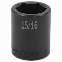 SK - Impact Socket - 1/2"DR 15/16" IMPACT SOCKET - Apex Tool & Supply
