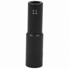 SK - Impact Socket - 1/2"DR 11MM DEEP IMPACT SOCKET - Apex Tool & Supply