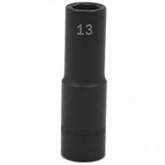 SK - Impact Socket - 1/2"DR 13MM DEEP IMPACT SOCKET - Apex Tool & Supply