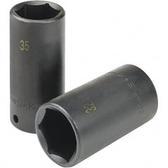 SK - Impact Socket - 1/2"DR 15MM DEEP IMPACT SOCKET - Apex Tool & Supply