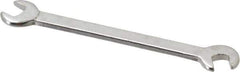 Proto - 15/64" x 13/64" Standard Ignition Open End Wrench - 3" OAL, Double End, Satin Finish, 15° & 60° Head Angle - Apex Tool & Supply