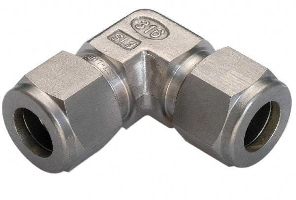Ham-Let - 3/4" OD, Grade 316Stainless Steel Union Elbow - Comp x Comp Ends - Apex Tool & Supply