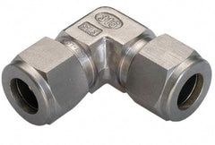 Ham-Let - 3/4" OD, Grade 316Stainless Steel Union Elbow - Comp x Comp Ends - Apex Tool & Supply