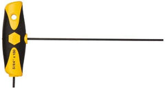 Wiha - 5/64" Hex, T-Handle Cushion Grip, Hex Key - 5-29/32" OAL, Inch System of Measurement - Apex Tool & Supply