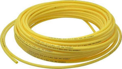 Coilhose Pneumatics - 11/64" ID x 1/4" OD, 0.04" Wall Thickness, 100' Long, Nylon 11 Tube - Yellow, 150 Max psi - Apex Tool & Supply