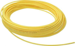 Coilhose Pneumatics - 3/32" ID x 5/32" OD, 0.32" Wall Thickness, 100' Long, Nylon 11 Tube - Yellow, 150 Max psi - Apex Tool & Supply