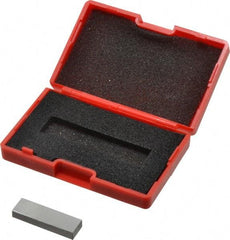 SPI - 0.18" Rectangular Steel Gage Block - Accuracy Grade 0, Includes NIST Traceability Certification - Apex Tool & Supply