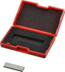 SPI - 0.1003" Rectangular Steel Gage Block - Accuracy Grade AS-1, Includes NIST Traceability Certification - Apex Tool & Supply