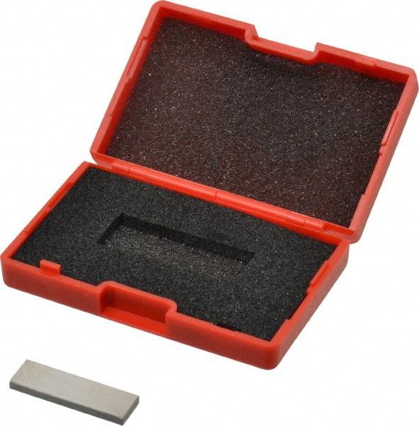 SPI - 0.1006" Rectangular Steel Gage Block - Accuracy Grade AS-1, Includes NIST Traceability Certification - Apex Tool & Supply