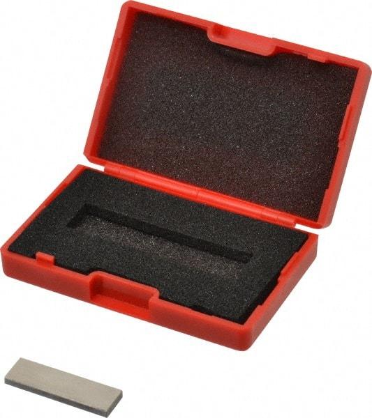 SPI - 0.1007" Rectangular Steel Gage Block - Accuracy Grade AS-1, Includes NIST Traceability Certification - Apex Tool & Supply