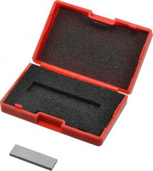 SPI - 0.101" Rectangular Steel Gage Block - Accuracy Grade AS-1, Includes NIST Traceability Certification - Apex Tool & Supply