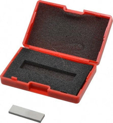 SPI - 0.103" Rectangular Steel Gage Block - Accuracy Grade AS-1, Includes NIST Traceability Certification - Apex Tool & Supply