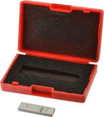 SPI - 0.104" Rectangular Steel Gage Block - Accuracy Grade AS-1, Includes NIST Traceability Certification - Apex Tool & Supply