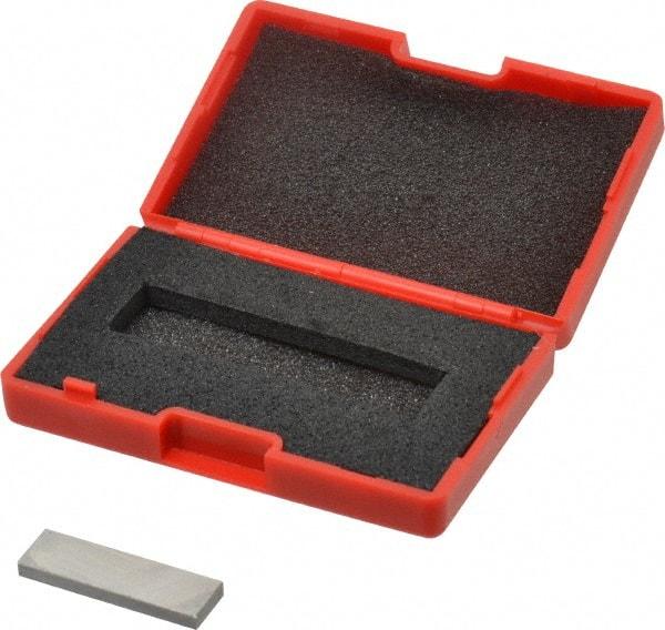 SPI - 0.115" Rectangular Steel Gage Block - Accuracy Grade AS-1, Includes NIST Traceability Certification - Apex Tool & Supply