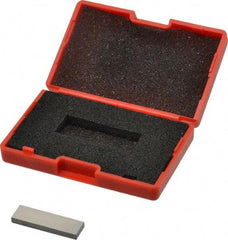 SPI - 0.117" Rectangular Steel Gage Block - Accuracy Grade AS-1, Includes NIST Traceability Certification - Apex Tool & Supply