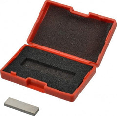 SPI - 0.121" Rectangular Steel Gage Block - Accuracy Grade AS-1, Includes NIST Traceability Certification - Apex Tool & Supply