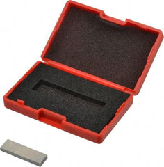 SPI - 0.122" Rectangular Steel Gage Block - Accuracy Grade AS-1, Includes NIST Traceability Certification - Apex Tool & Supply