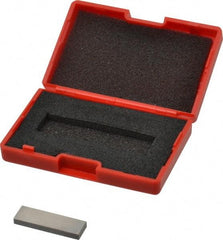 SPI - 0.126" Rectangular Steel Gage Block - Accuracy Grade AS-1, Includes NIST Traceability Certification - Apex Tool & Supply