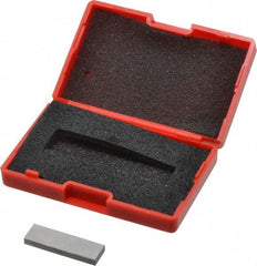 SPI - 0.133" Rectangular Steel Gage Block - Accuracy Grade AS-1, Includes NIST Traceability Certification - Apex Tool & Supply