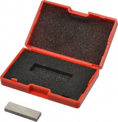 SPI - 0.143" Rectangular Steel Gage Block - Accuracy Grade AS-1, Includes NIST Traceability Certification - Apex Tool & Supply