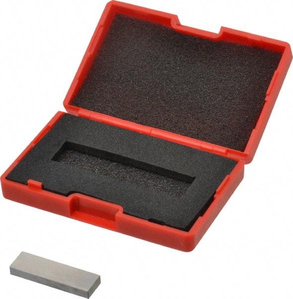 SPI - 0.144" Rectangular Steel Gage Block - Accuracy Grade AS-1, Includes NIST Traceability Certification - Apex Tool & Supply