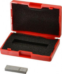 SPI - 0.145" Rectangular Steel Gage Block - Accuracy Grade AS-1, Includes NIST Traceability Certification - Apex Tool & Supply