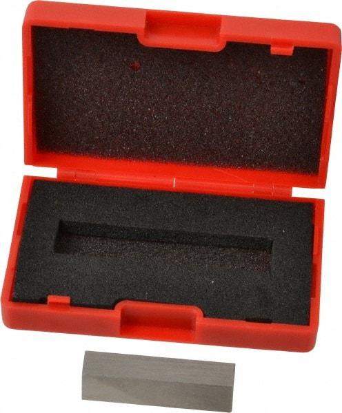 SPI - 0.3" Rectangular Steel Gage Block - Accuracy Grade AS-1, Includes NIST Traceability Certification - Apex Tool & Supply