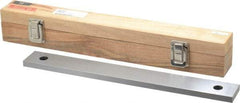 SPI - 12" Rectangular Steel Gage Block - Accuracy Grade AS-1, Includes NIST Traceability Certification - Apex Tool & Supply