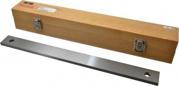 SPI - 16" Rectangular Steel Gage Block - Accuracy Grade AS-1, Includes NIST Traceability Certification - Apex Tool & Supply