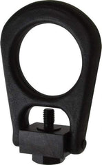 Jergens - 2,500 Lb Load Capacity Forged Center Pull Hoist Ring - 28 Ft/Lb Torque, 1/2 - 13 Thread, Alloy Steel - Apex Tool & Supply