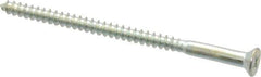 Value Collection - #9, 3" OAL, Phillips Drive, Flat Head Wood Screw - ASME B18.6.1, Zinc Plated Steel, Grade 2 - Apex Tool & Supply