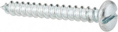 Value Collection - #10 Pan Head Slotted Sheet Metal Screw - Steel, 1-1/2" Length Under Head, Grade 2 - Apex Tool & Supply