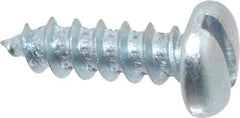 Value Collection - #12 Pan Head Slotted Sheet Metal Screw - Steel, 3/4" Length Under Head, Grade 2 - Apex Tool & Supply