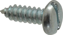 Value Collection - #14 Pan Head Slotted Sheet Metal Screw - Steel, 3/4" Length Under Head, Grade 2 - Apex Tool & Supply