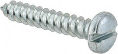 Value Collection - #14 Pan Head Slotted Sheet Metal Screw - Steel, 1-1/2" Length Under Head, Grade 2 - Apex Tool & Supply