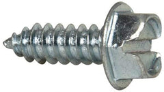 Value Collection - #14 Hex Washer Head Slotted Sheet Metal Screw - Steel, 3/4" Length Under Head, Grade 2 - Apex Tool & Supply
