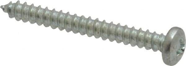 Value Collection - #4 Pan Head Phillips Sheet Metal Screw - Steel, 1" Length Under Head, Grade 2 - Apex Tool & Supply