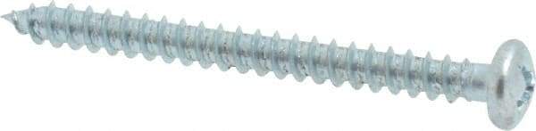 Value Collection - #6 Pan Head Phillips Sheet Metal Screw - Steel, 1-1/2" Length Under Head, Grade 2 - Apex Tool & Supply